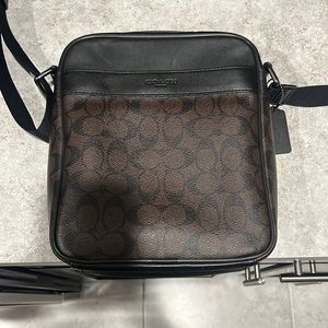 Mens coach flight bag